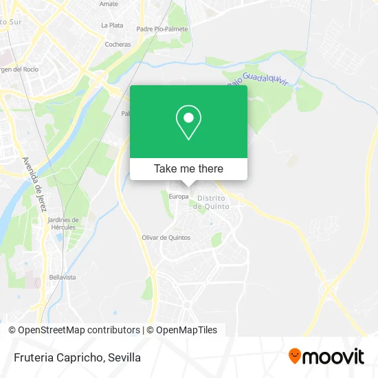 Fruteria Capricho map