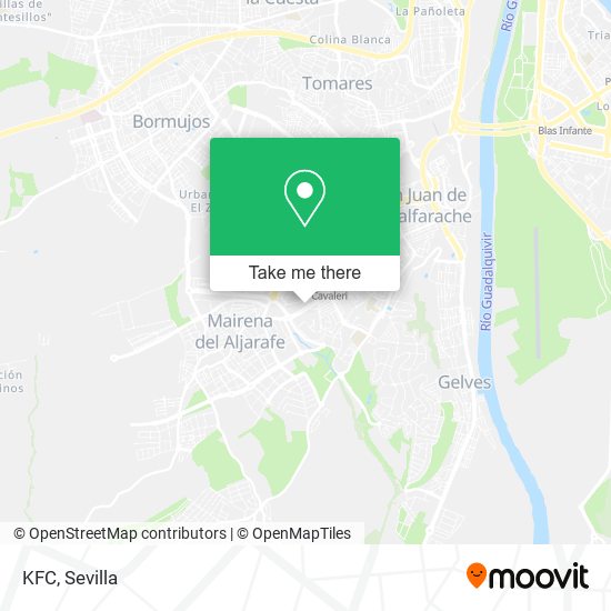 KFC map