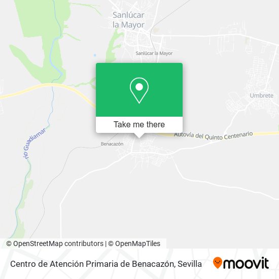Centro de Atención Primaria de Benacazón map