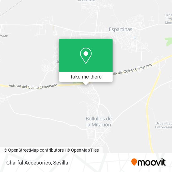Charfal Accesories map