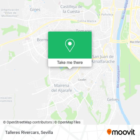 Talleres Rivercars map