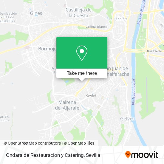 Ondaralde Restauracion y Catering map