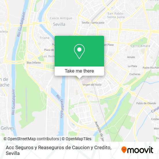 Acc Seguros y Reaseguros de Caucion y Credito map
