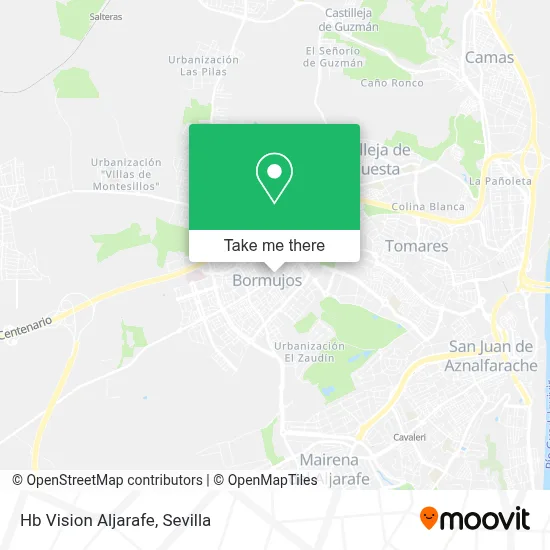 Hb Vision Aljarafe map