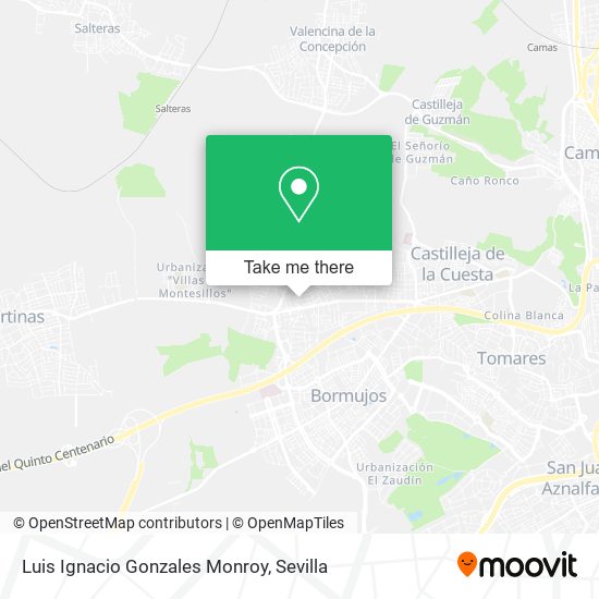 Luis Ignacio Gonzales Monroy map