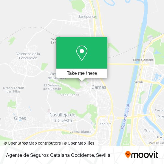 Agente de Seguros Catalana Occidente map