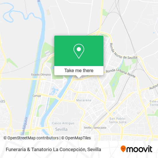 Funeraria & Tanatorio La Concepción map