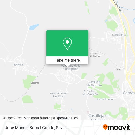 José Manuel Bernal Conde map