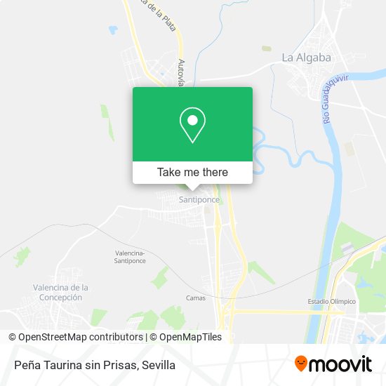 Peña Taurina sin Prisas map