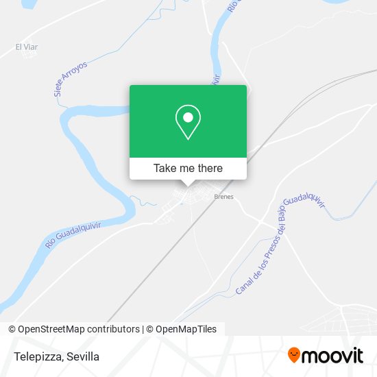 Telepizza map