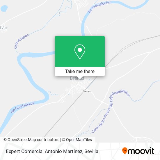 mapa Expert Comercial Antonio Martínez