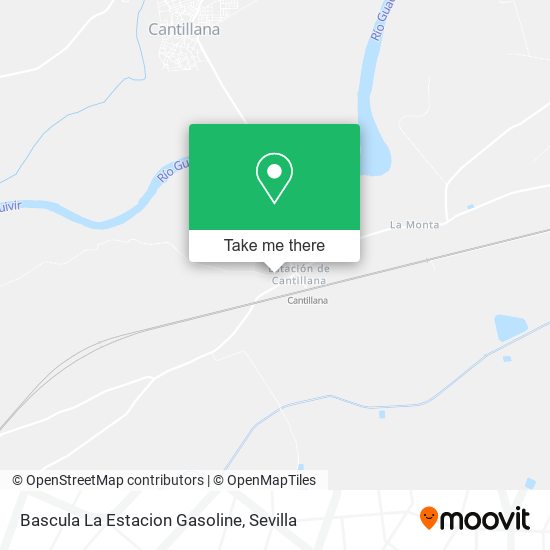 Bascula La Estacion Gasoline map