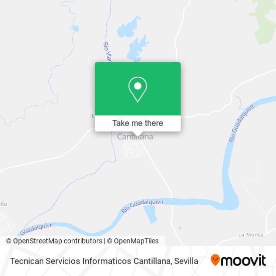 Tecnican Servicios Informaticos Cantillana map