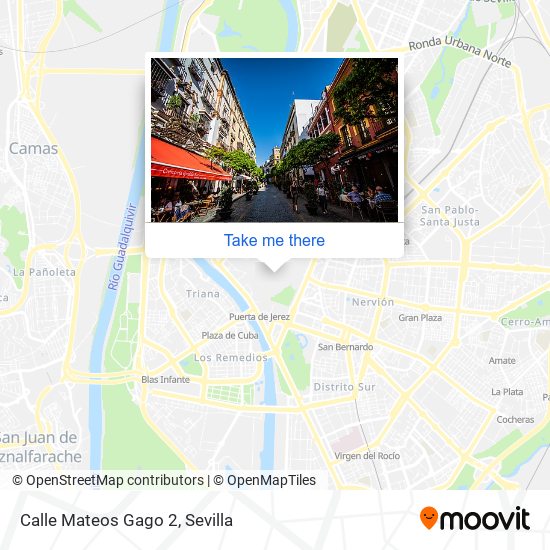 mapa Calle Mateos Gago 2