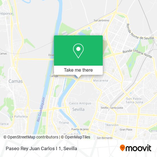Paseo Rey Juan Carlos I 1 map