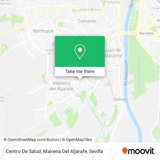 mapa Centro De Salud, Mairena Del Aljarafe