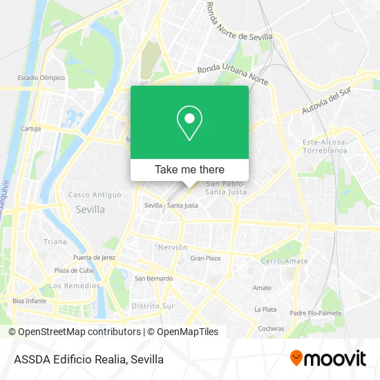 ASSDA Edificio Realia map