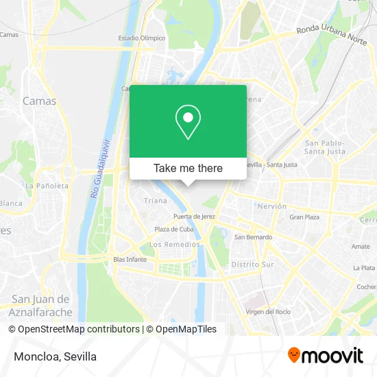 Moncloa map