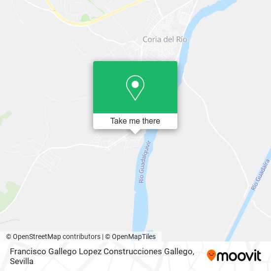 Francisco Gallego Lopez Construcciones Gallego map