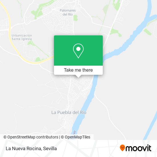 La Nueva Rocina map