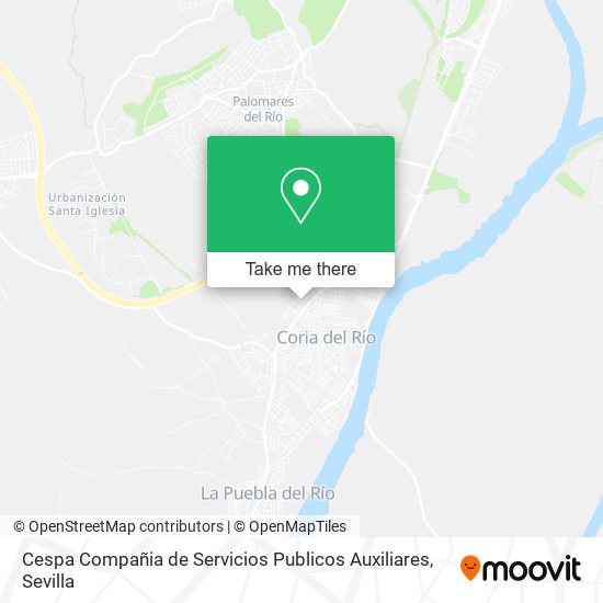 Cespa Compañia de Servicios Publicos Auxiliares map