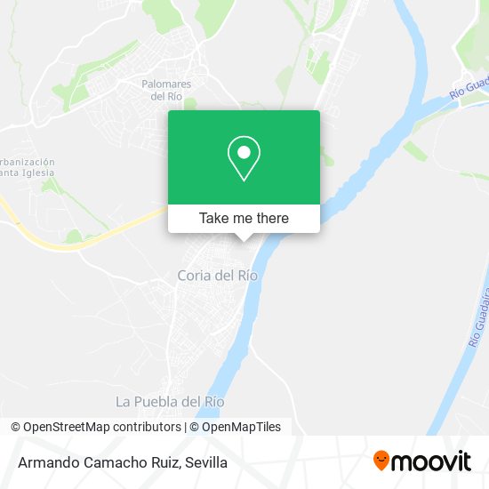 Armando Camacho Ruiz map