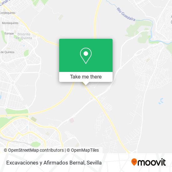 Excavaciones y Afirmados Bernal map