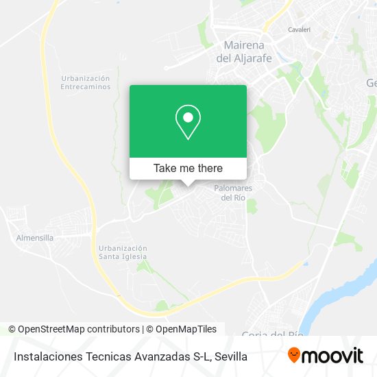 Instalaciones Tecnicas Avanzadas S-L map