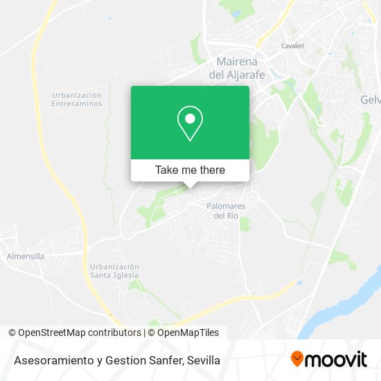 Asesoramiento y Gestion Sanfer map