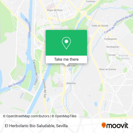 El Herbolario Bio Saludable map