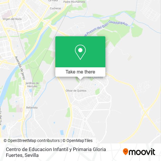 Centro de Educacion Infantil y Primaria Gloria Fuertes map