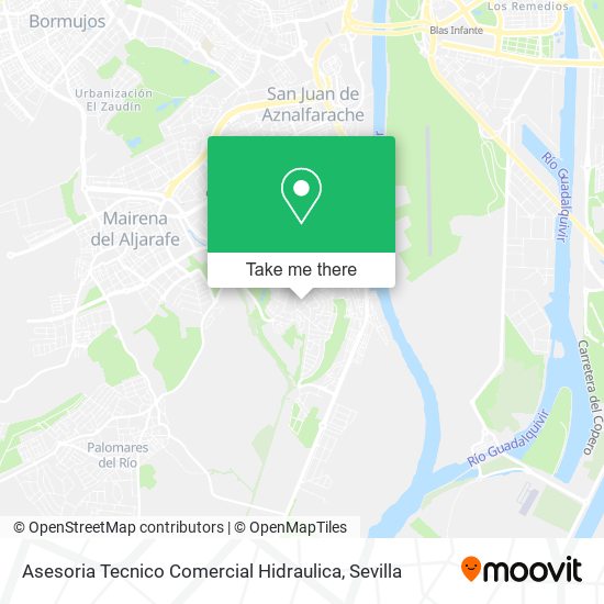 Asesoria Tecnico Comercial Hidraulica map