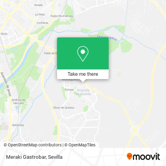 Meraki Gastrobar map