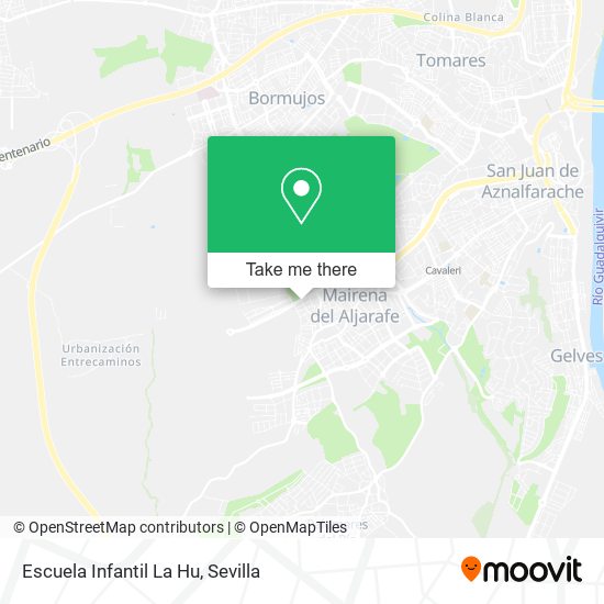 Escuela Infantil La Hu map
