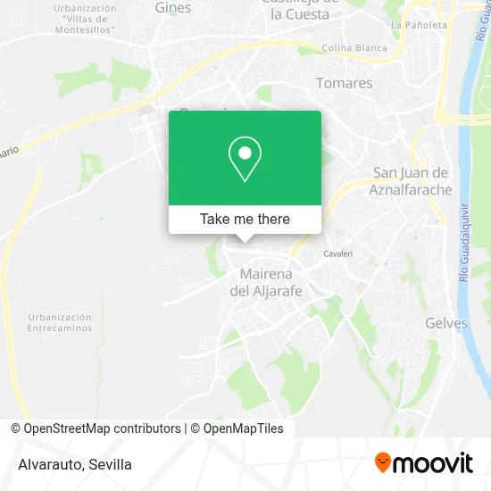 Alvarauto map