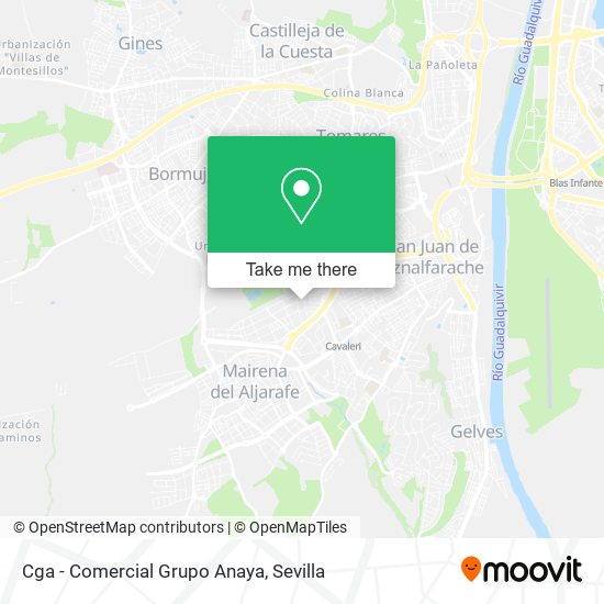 Cga - Comercial Grupo Anaya map