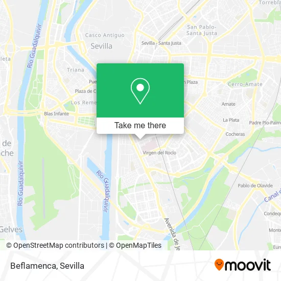 Beflamenca map