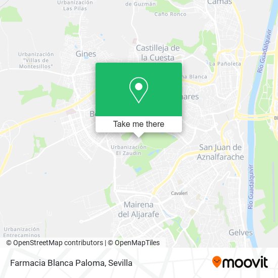 Farmacia Blanca Paloma map