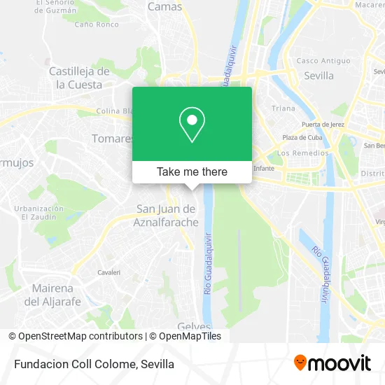 Fundacion Coll Colome map