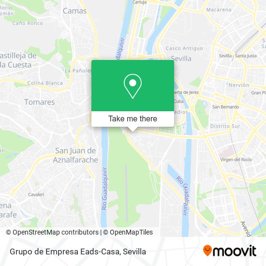 Grupo de Empresa Eads-Casa map