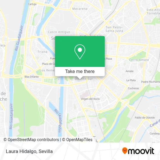 Laura Hidalgo map