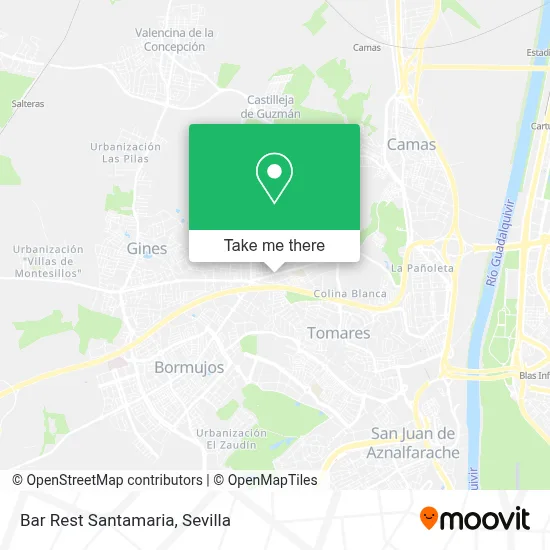 Bar Rest Santamaria map
