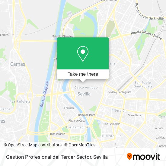 mapa Gestion Profesional del Tercer Sector