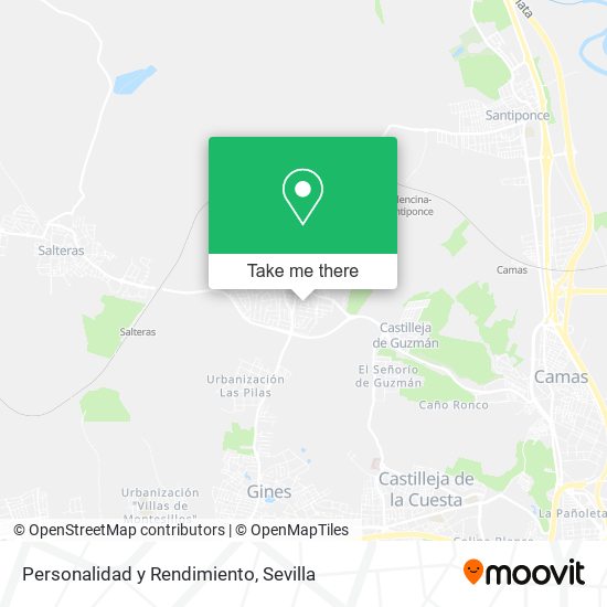 Personalidad y Rendimiento map