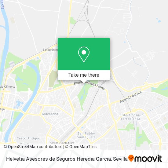 Helvetia Asesores de Seguros Heredia Garcia map
