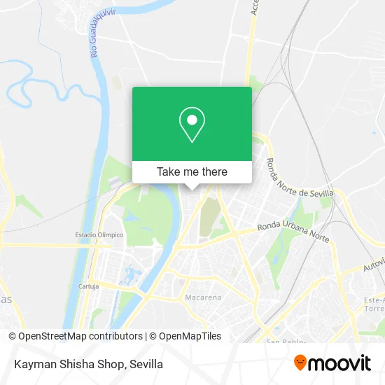 Kayman Shisha Shop map