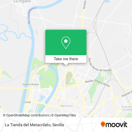 La Tienda del Metacrilato map