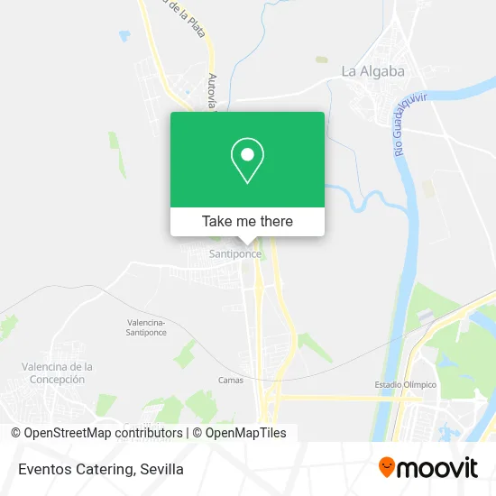 Eventos Catering map