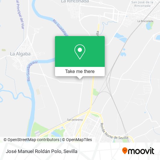 José Manuel Roldán Polo map
