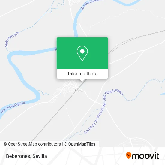 Beberones map